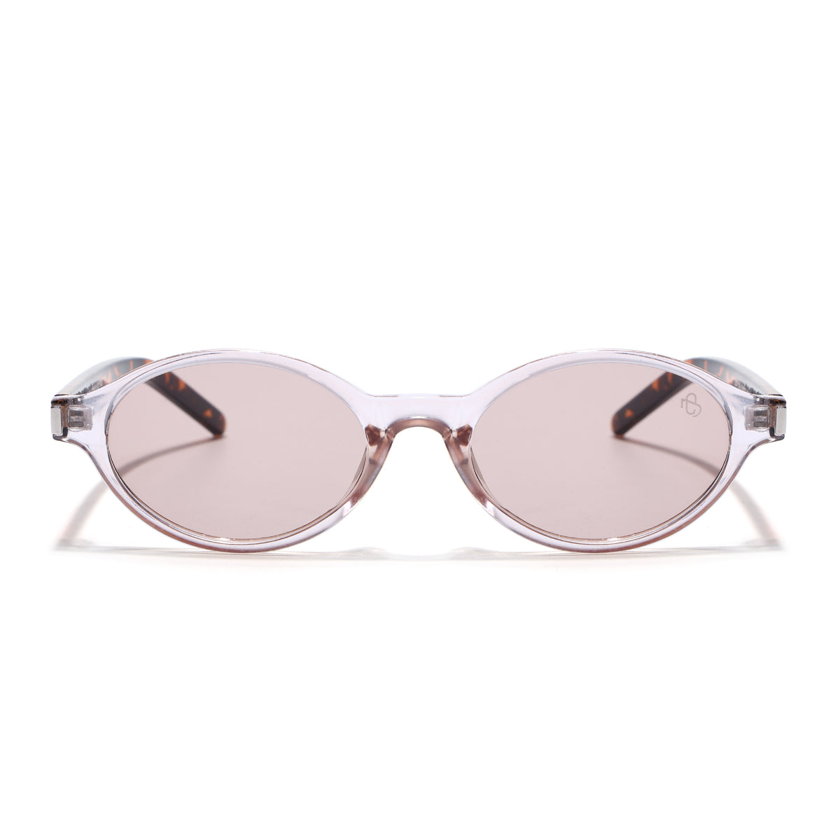 Bloom - Pink Oval Sunglasses for Women (2537CL2187)