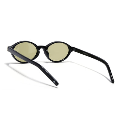Bloom - Black Oval Sunglasses for Women (2537CL2186)