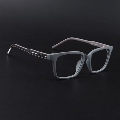 Eyejack Rush Grey Square Eyeglasses for Men & Women (1002FCL1453-C11)