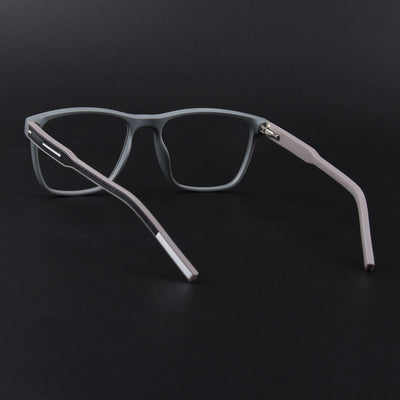 Eyejack Rush Grey Square Eyeglasses for Men & Women (1010FCL1459-C11)