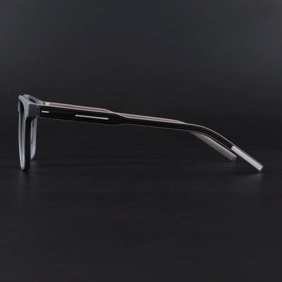 Eyejack Rush Grey Square Eyeglasses for Men & Women (1010FCL1459-C11)