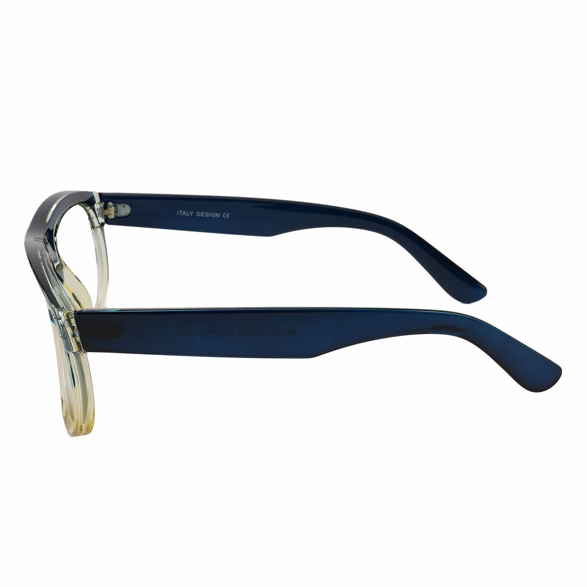 Eyejack Photochromic reverse technology Navy Blue & Yellow Sunglasses (1002CL614-C4)