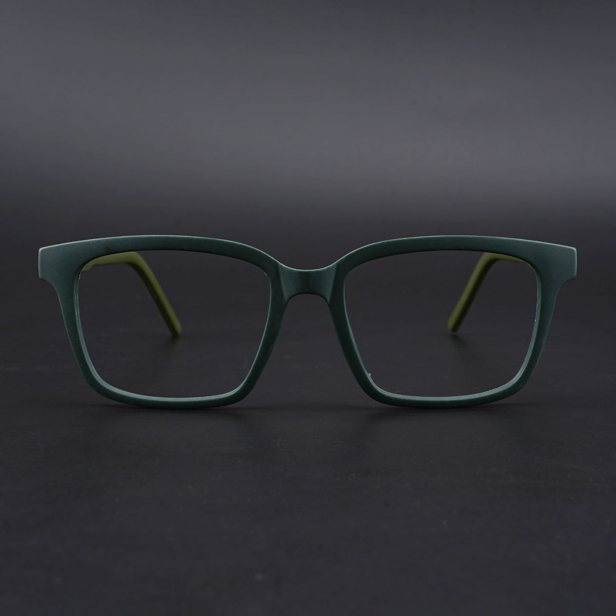 Eyejack Rush Green Square Eyeglasses for Men & Women (1002CL650-C6)