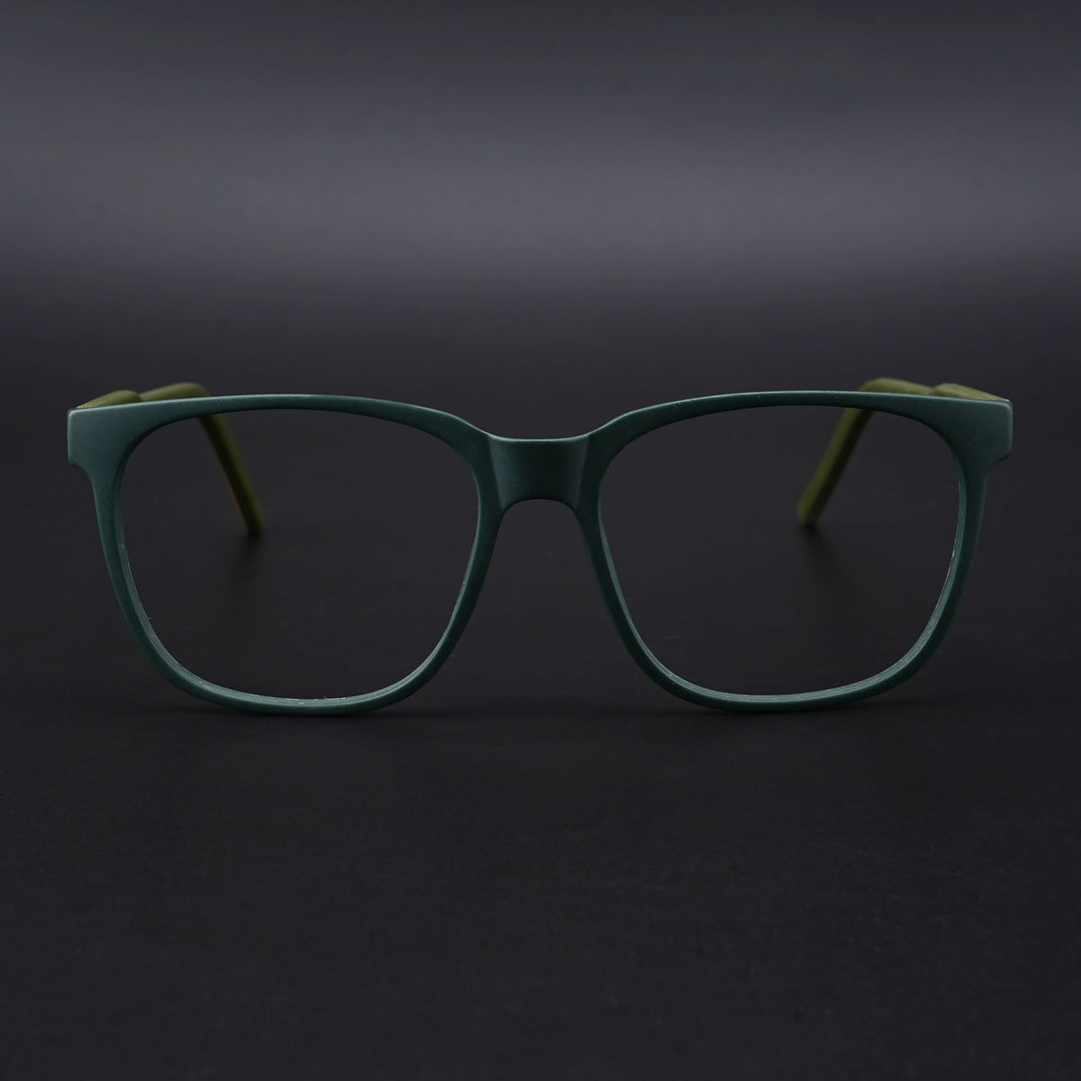 Eyejack Rush Green Square Eyeglasses for Men & Women (1003CL660-C6)