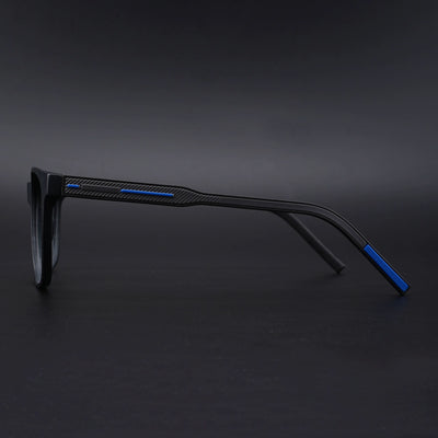 Eyejack Rush Matt Black Square Eyeglasses for Men & Women (1003CL661-C7)