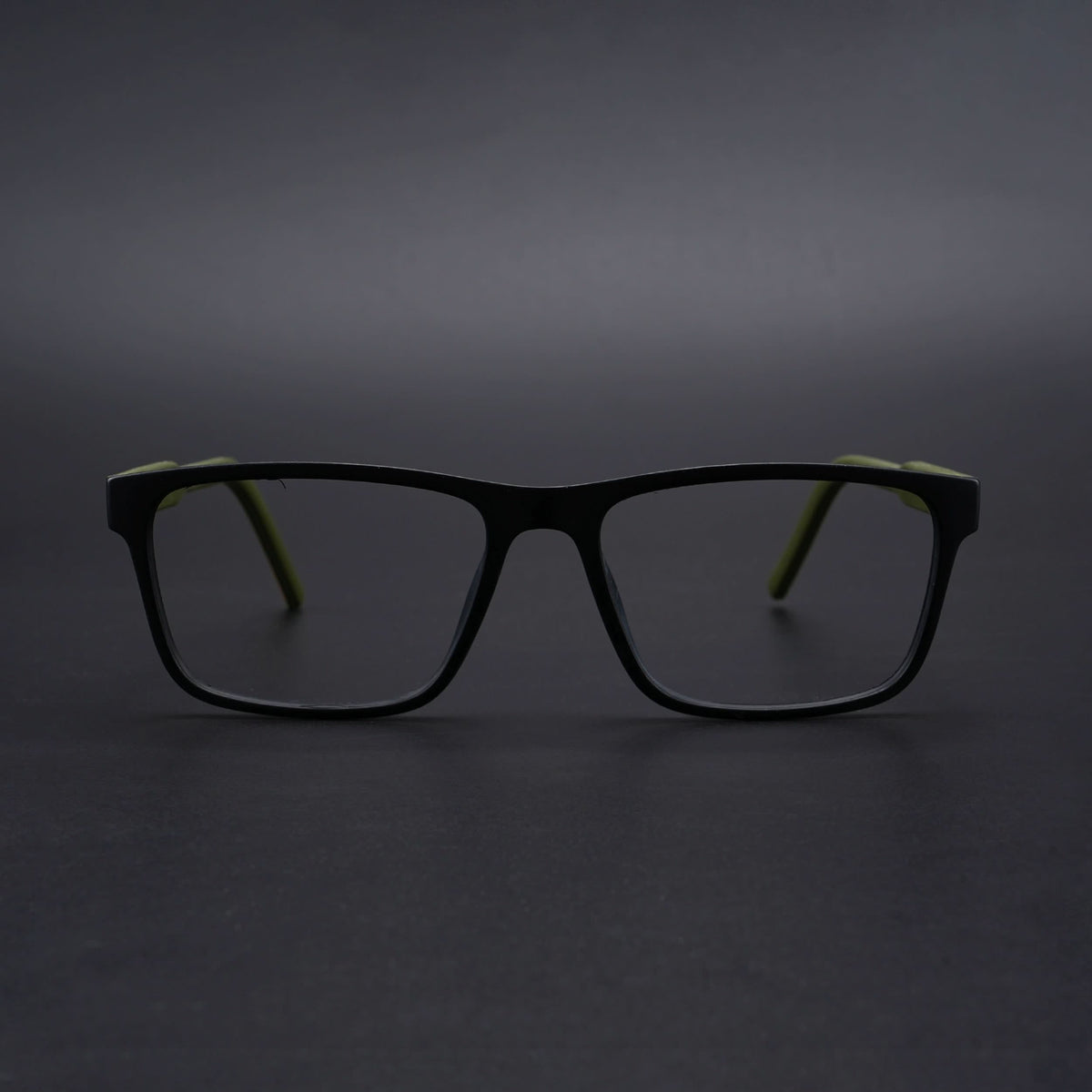 Eyejack Rush Matt Black Square Eyeglasses for Men & Women (1004CL669-C5)