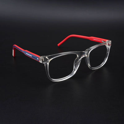 Eyejack Rush Transparent Square Eyeglasses for Men & Women (1005CL678-C4)