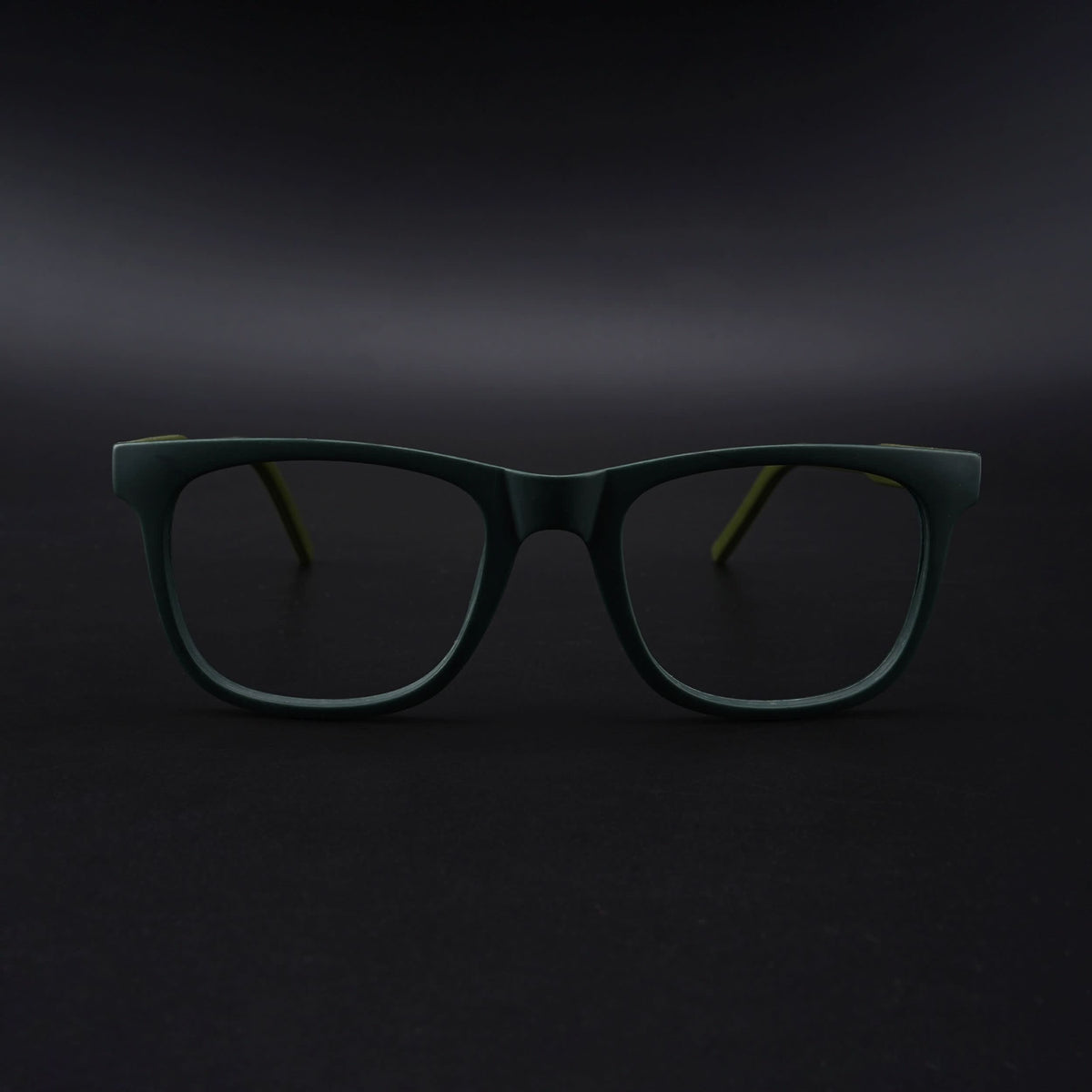 Eyejack Rush Green Square Eyeglasses for Men & Women (1005CL680-C6)