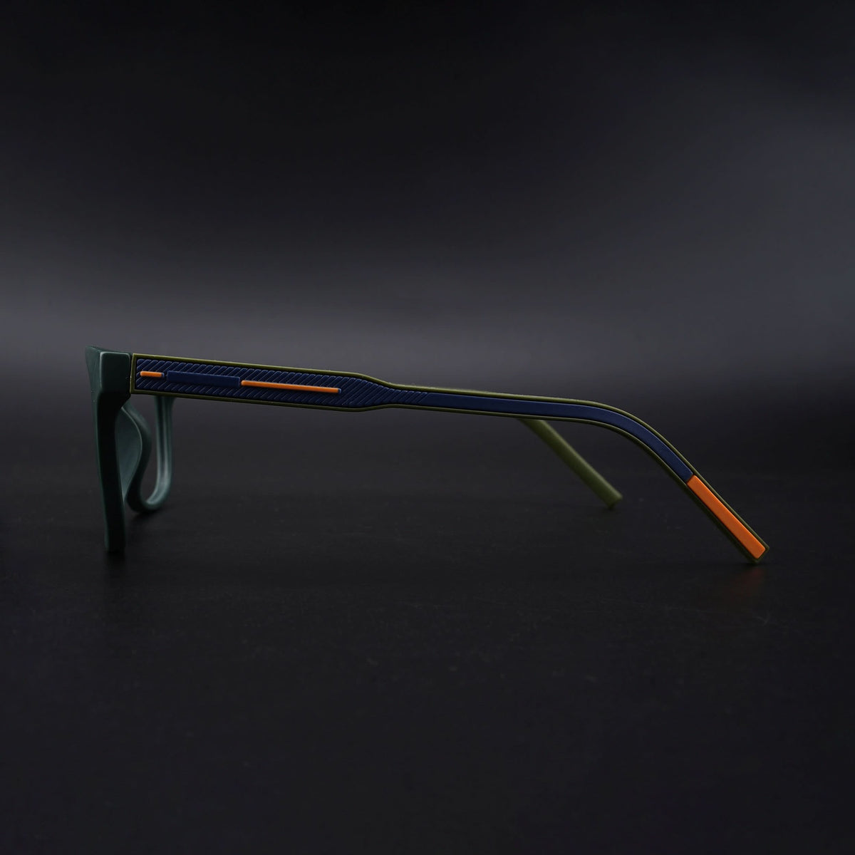 Eyejack Rush Green Square Eyeglasses for Men & Women (1005CL680-C6)