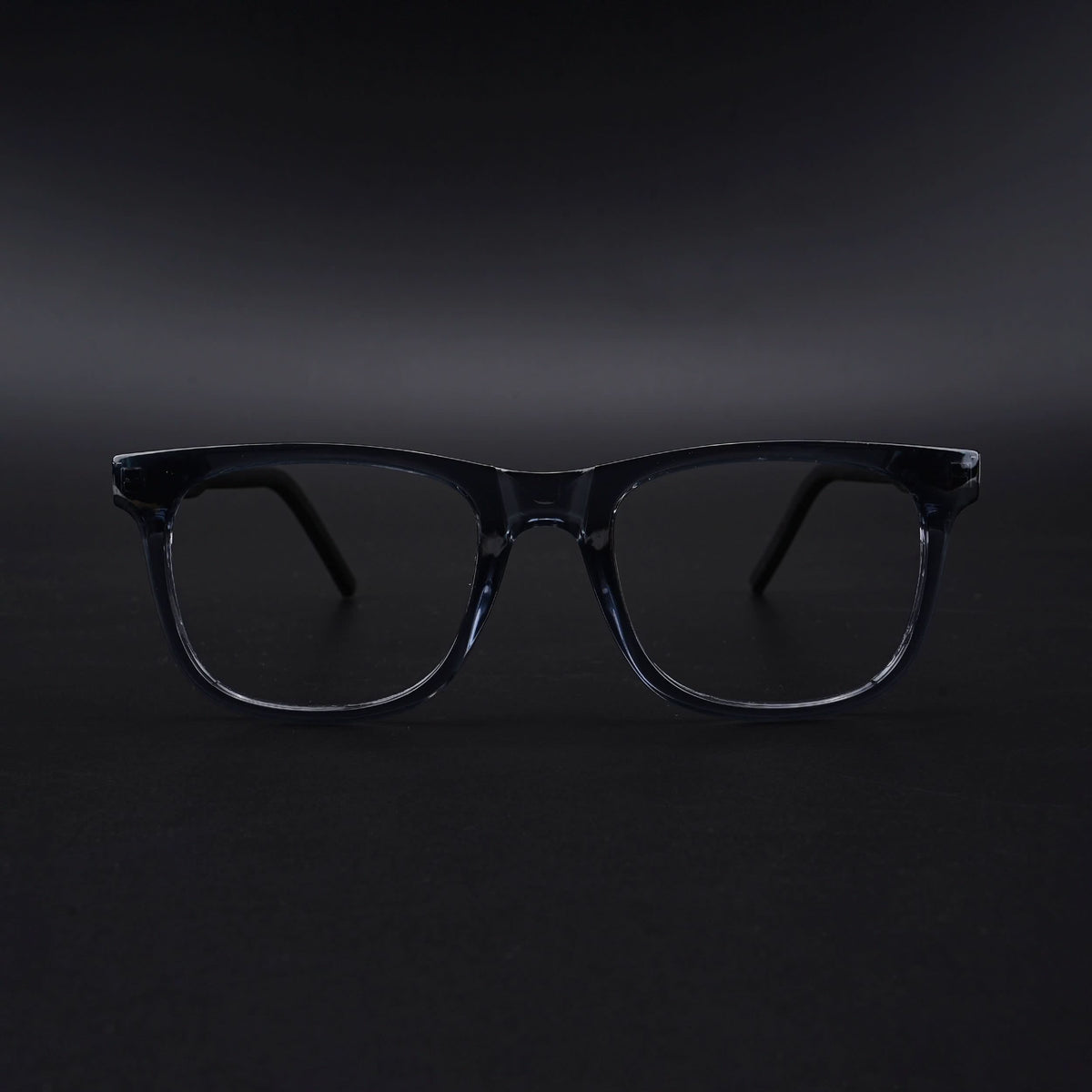Eyejack Rush Grey Square Eyeglasses for Men & Women (1005CL683-C9)
