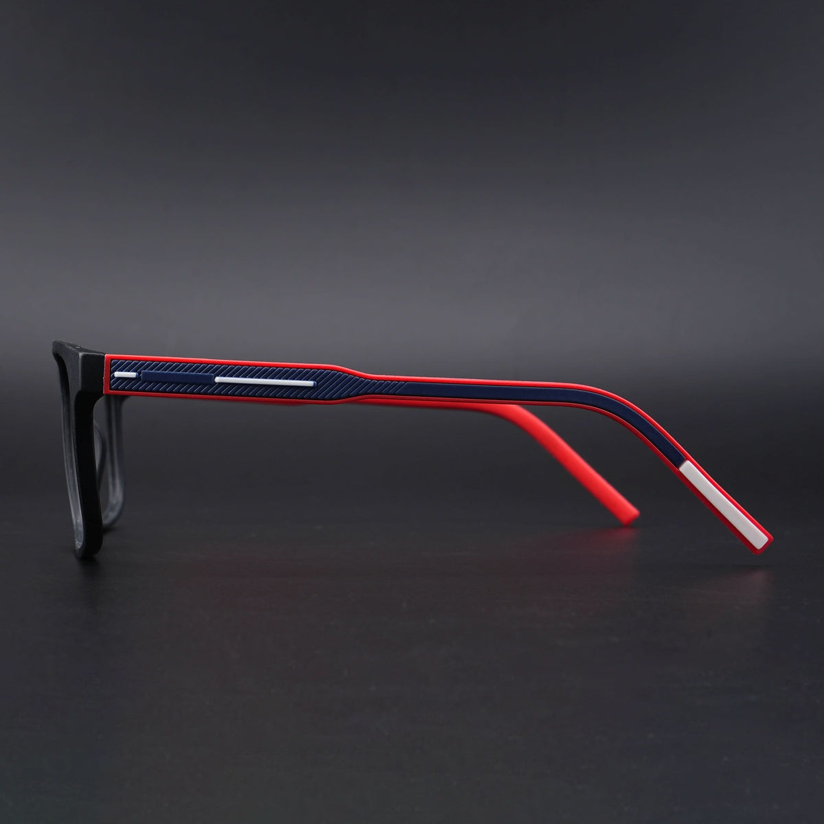 Eyejack Rush Matt Black Square Eyeglasses for Men & Women (1006CL687-C3)