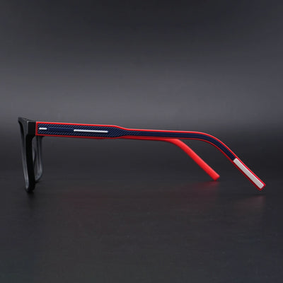 Eyejack Rush Matt Black Square Eyeglasses for Men & Women (1006CL687-C3)