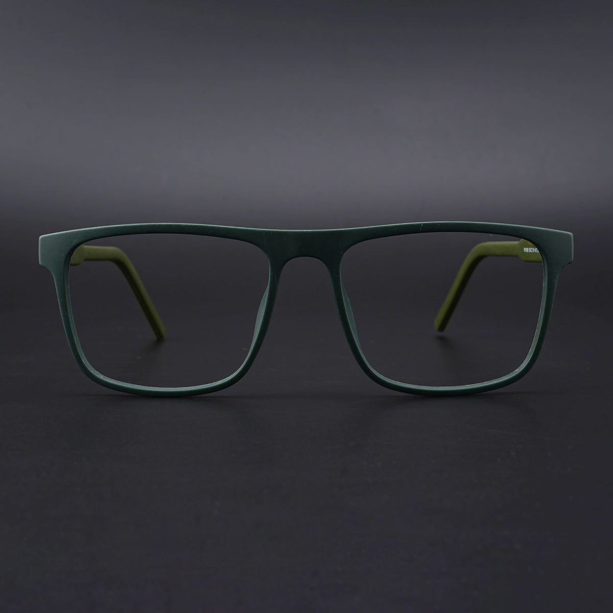 Eyejack Rush Green Square Eyeglasses for Men & Women (1006CL690-C6)