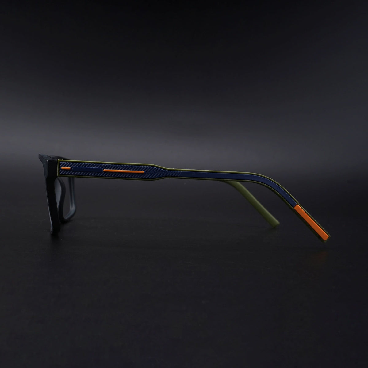 Eyejack Rush Matt Black Square Eyeglasses for Men & Women (1007CL699-C5)