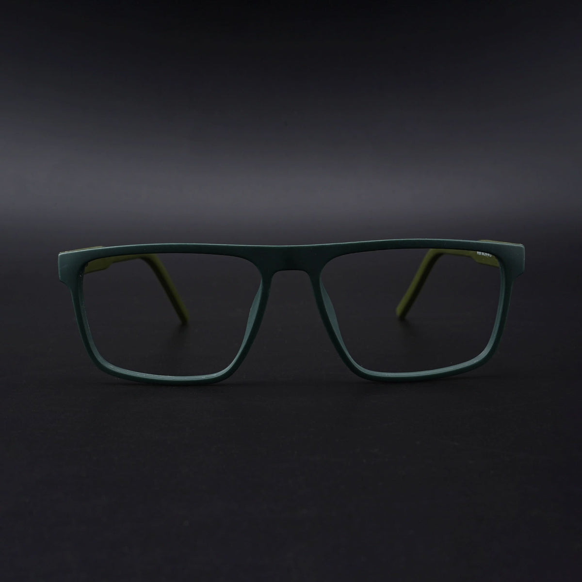 Eyejack Rush Green Square Eyeglasses for Men & Women (1007CL700-C6)
