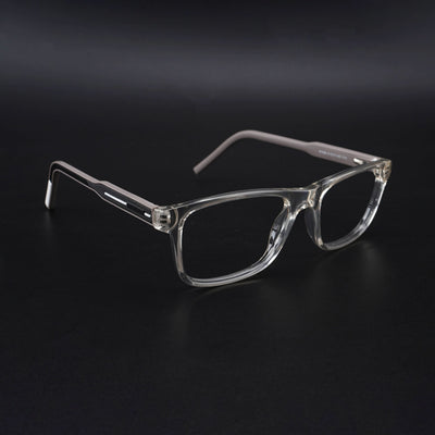 Eyejack Rush Transparent Square Eyeglasses for Men & Women (1008CL706-C2)
