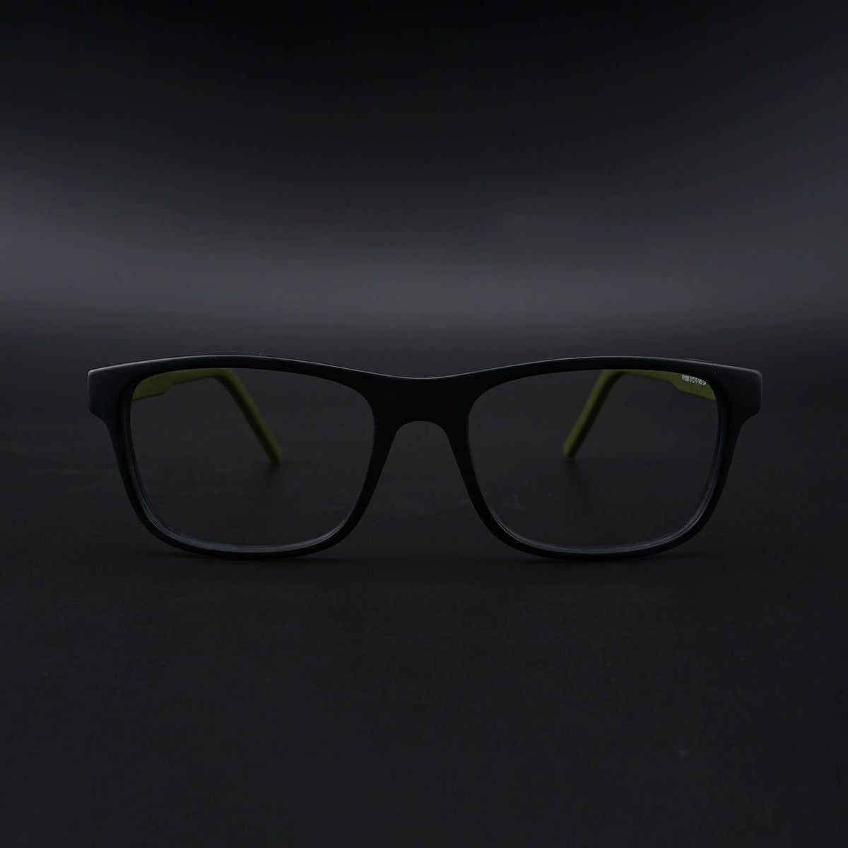 Eyejack Rush Matt Black Square Eyeglasses for Men & Women (1008CL709-C5)