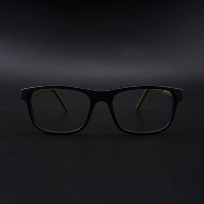 Eyejack Rush Matt Black Square Eyeglasses for Men & Women (1008CL709-C5)