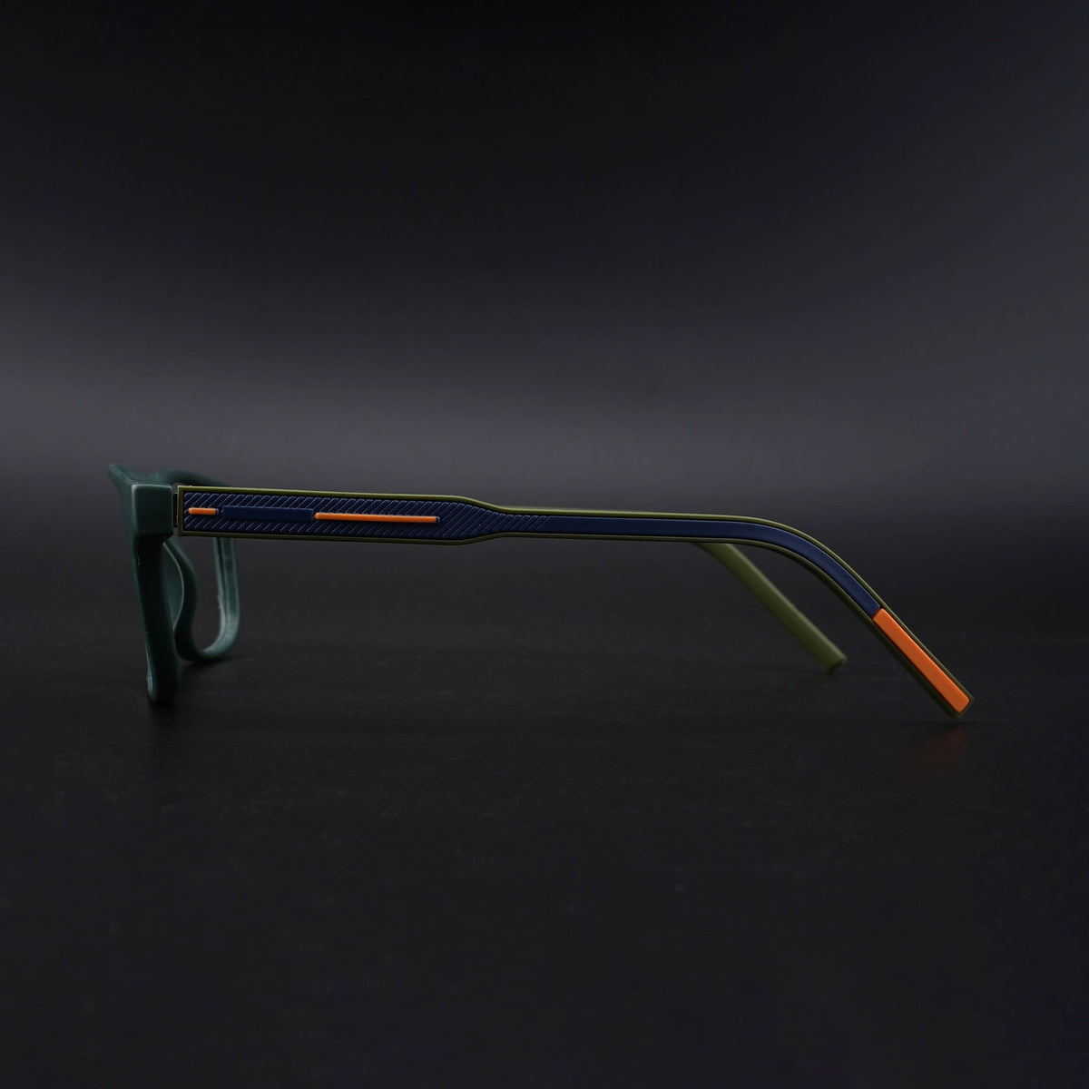 Eyejack Rush Green Square Eyeglasses for Men & Women (1008CL710-C6)