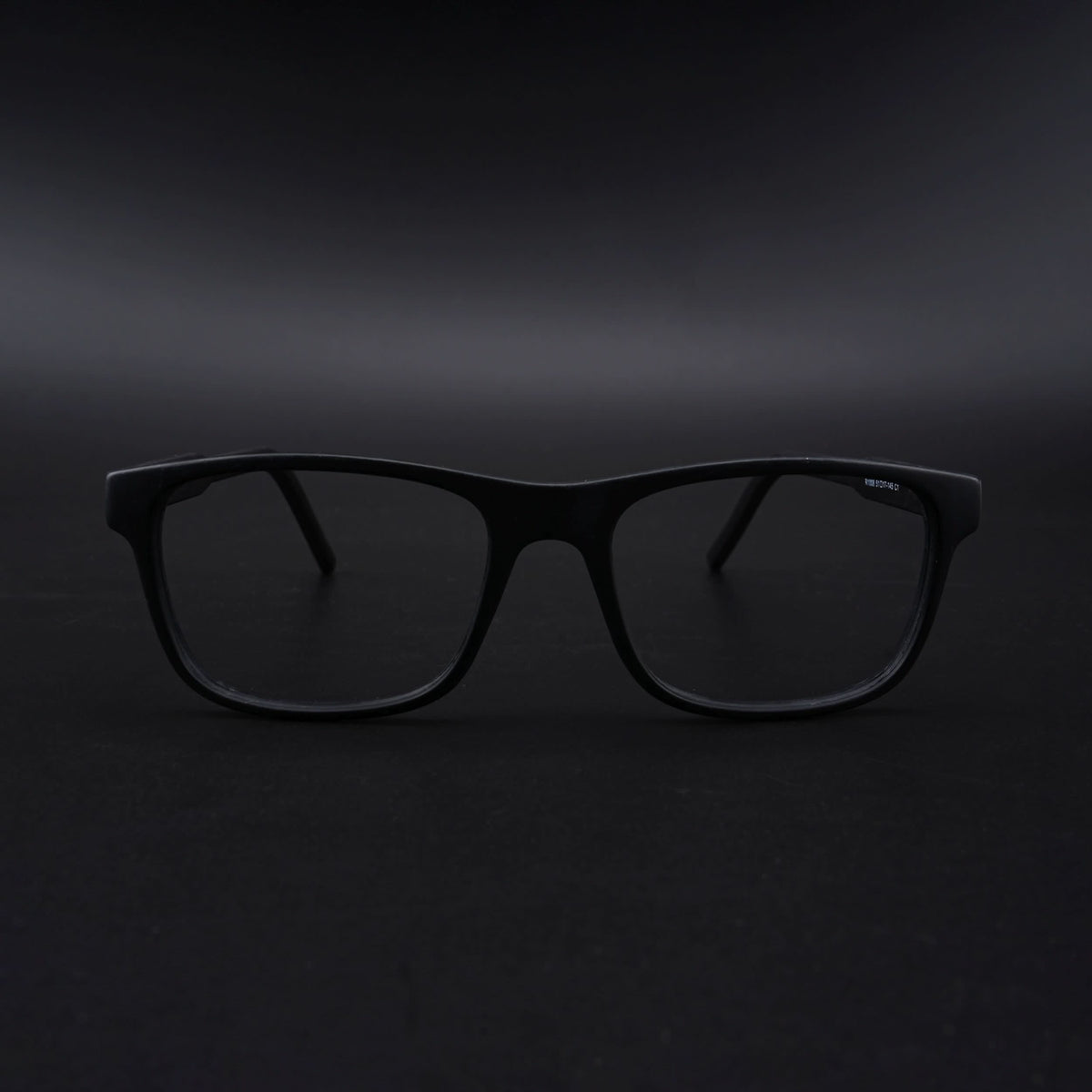 Eyejack Rush Matt Black Square Eyeglasses for Men & Women (1008CL711-C7)