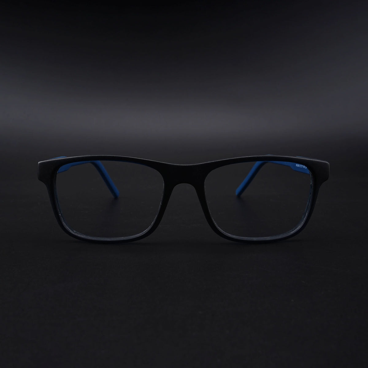 Eyejack Rush Navy Blue Square Eyeglasses for Men & Women (1008CL712-C8)
