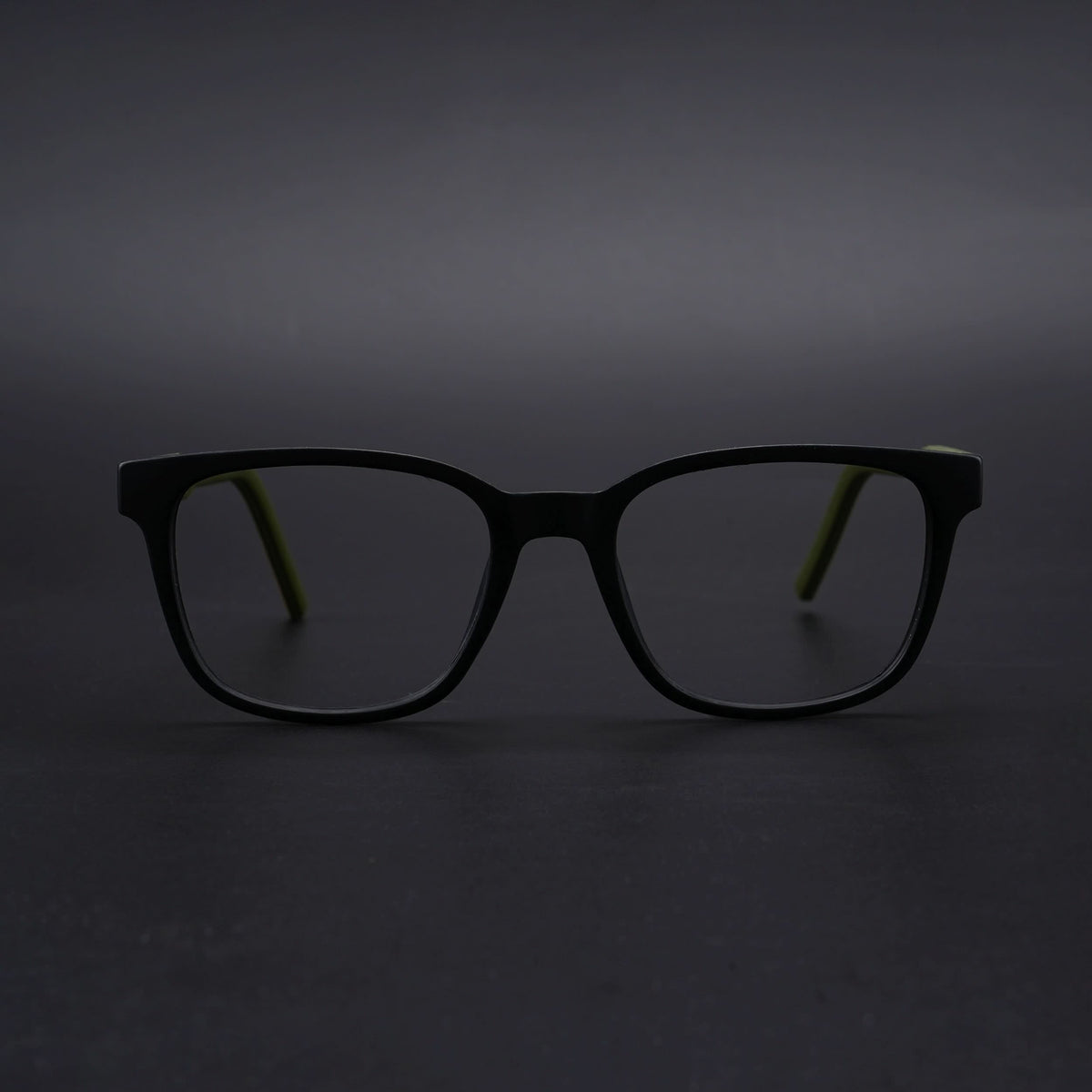 Eyejack Rush Matt Black Square Eyeglasses for Men & Women (1009CL719-C5)