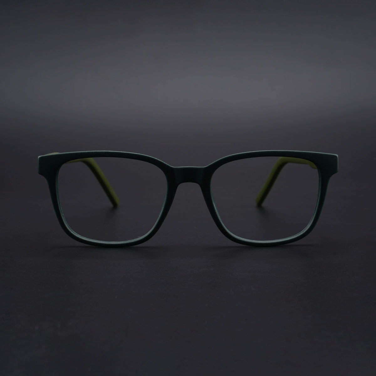 Eyejack Rush Green Square Eyeglasses for Men & Women (1009CL720-C6)