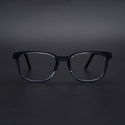 Eyejack Rush Grey Square Eyeglasses for Men & Women (1009CL723-C9)