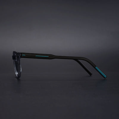 Eyejack Rush Grey Square Eyeglasses for Men & Women (1009CL723-C9)