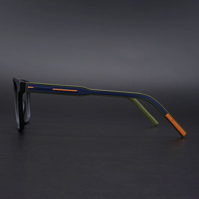 Eyejack Rush Matt Black Square Eyeglasses for Men & Women (1010CL729-C5)