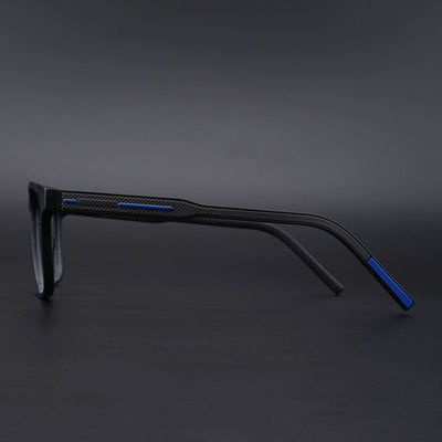 Eyejack Rush Matt Black Square Eyeglasses for Men & Women (1010CL731-C7)