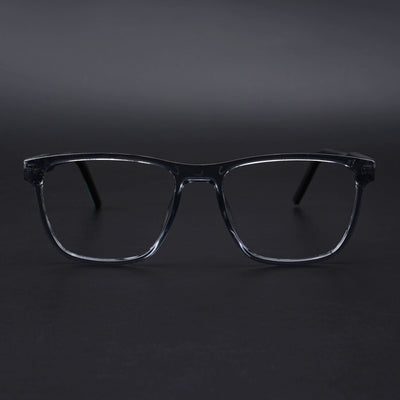 Eyejack Rush Grey Square Eyeglasses for Men & Women (1010CL733-C9)