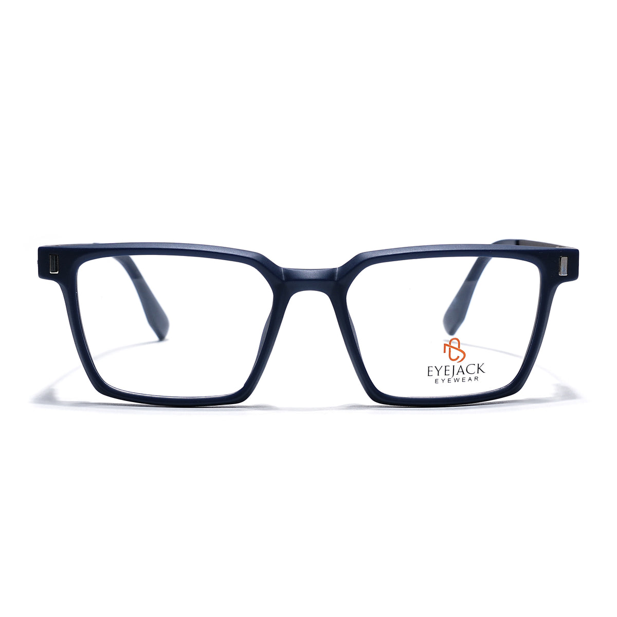 Eyejack Blue Rectangle Eyeglasses for Men & Women (162002FCL2454)