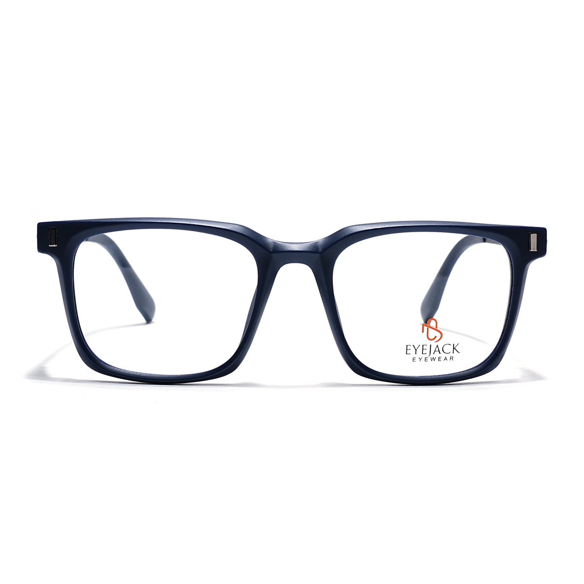 Eyejack Blue Wayfarer Eyeglasses for Men & Women (162004FCL2478)