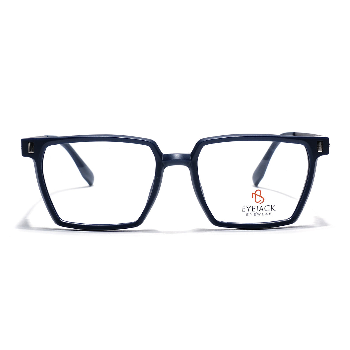 Eyejack Blue Wayfarer Eyeglasses for Men & Women (162005FCL2491)