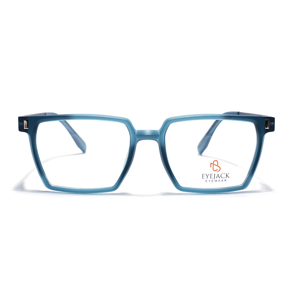 Eyejack Sea Green Wayfarer Eyeglasses for Men & Women (162005FCL2492)