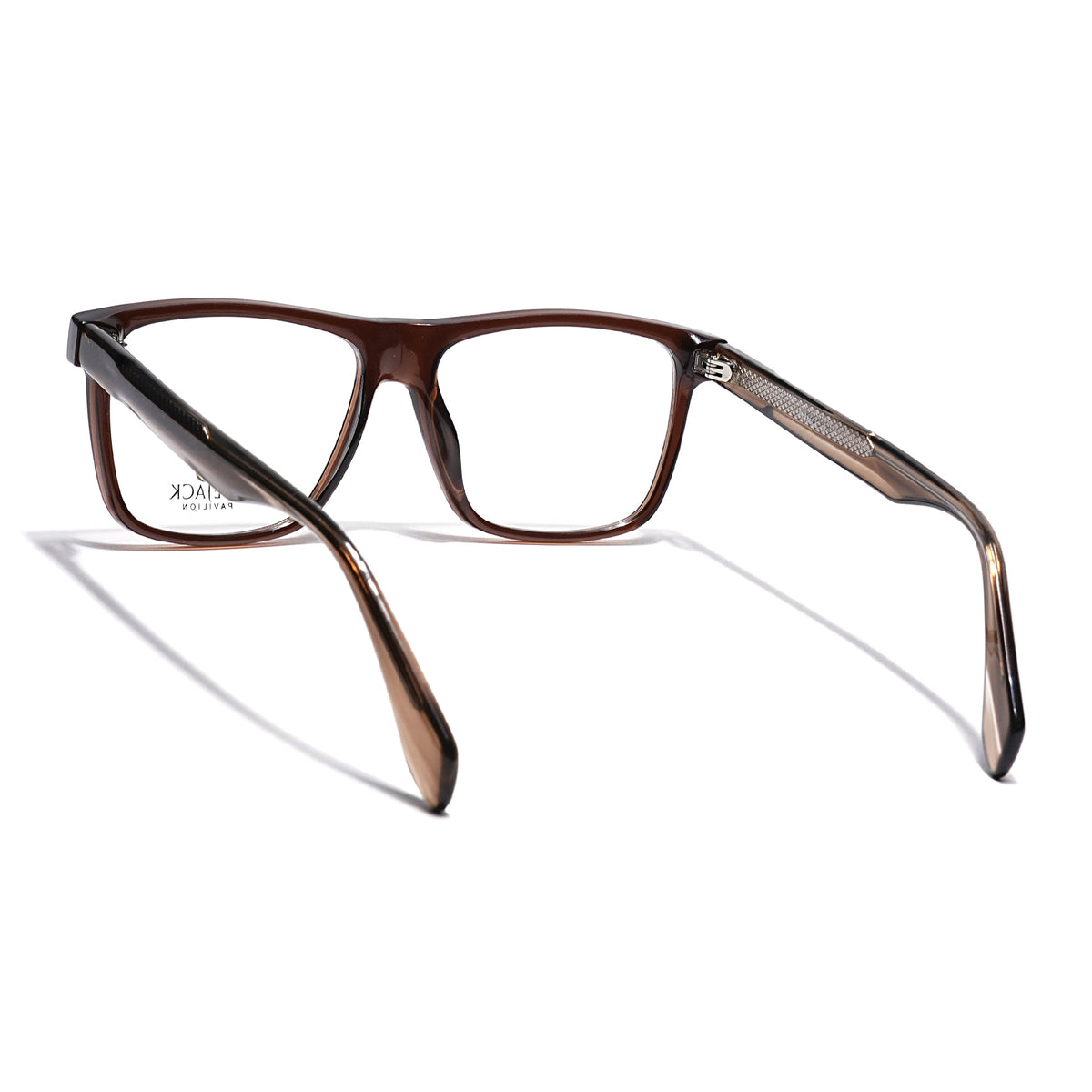 Eyejack Brown Wayfarer Eyeglasses for Men & Women (163001FCL2239)