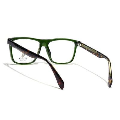Eyejack Green Wayfarer Eyeglasses for Men & Women (163001FCL2242)
