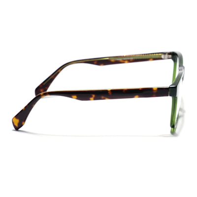 Eyejack Green Wayfarer Eyeglasses for Men & Women (163001FCL2242)