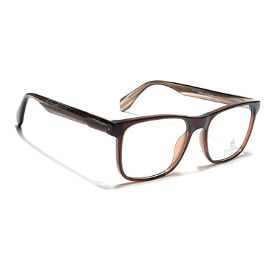 Eyejack Brown Wayfarer Eyeglasses for Men & Women (163003FCL2255)
