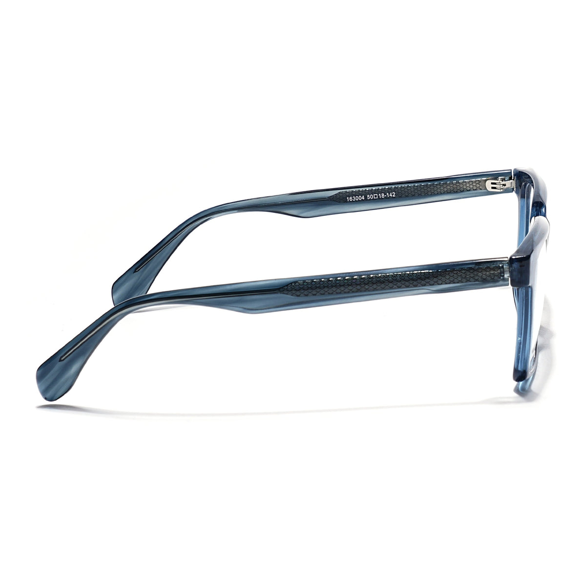 Eyejack Blue Rectangle Eyeglasses for Men & Women (163004FCL2265)