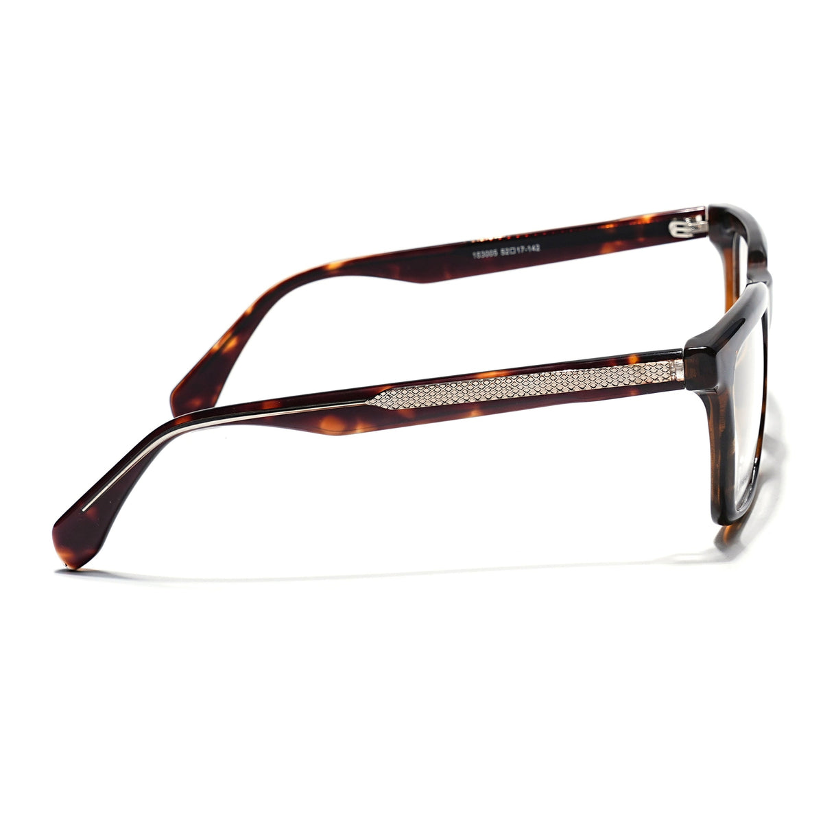 Eyejack Demi Brown Wayfarer Eyeglasses for Men & Women (163005FCL2272)