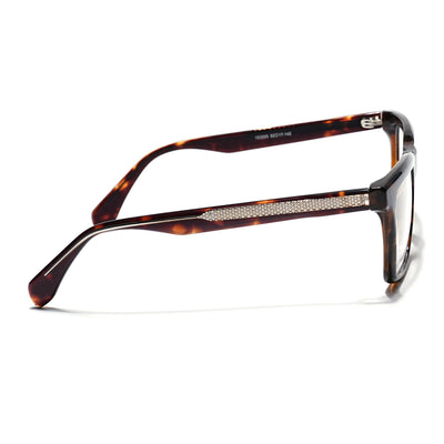 Eyejack Demi Brown Wayfarer Eyeglasses for Men & Women (163005FCL2272)
