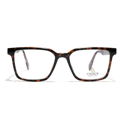 Eyejack Demi Brown Wayfarer Eyeglasses for Men & Women (163006FCL2280)