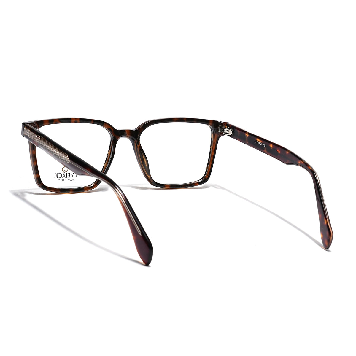 Eyejack Demi Brown Wayfarer Eyeglasses for Men & Women (163006FCL2280)