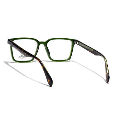 Eyejack Green Wayfarer Eyeglasses for Men & Women (163006FCL2282)