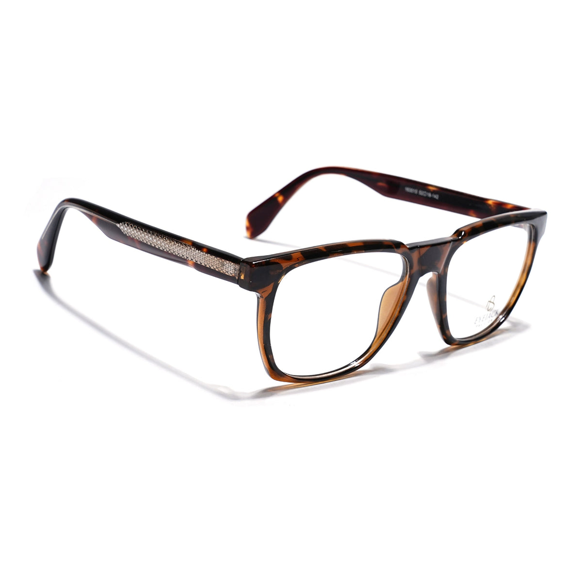 Eyejack Demi Brown Wayfarer Eyeglasses for Men & Women (163010FCL2312)