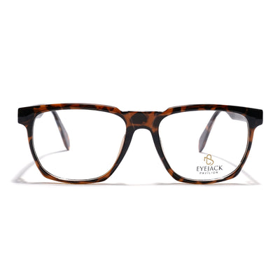 Eyejack Demi Brown Wayfarer Eyeglasses for Men & Women (163010FCL2312)