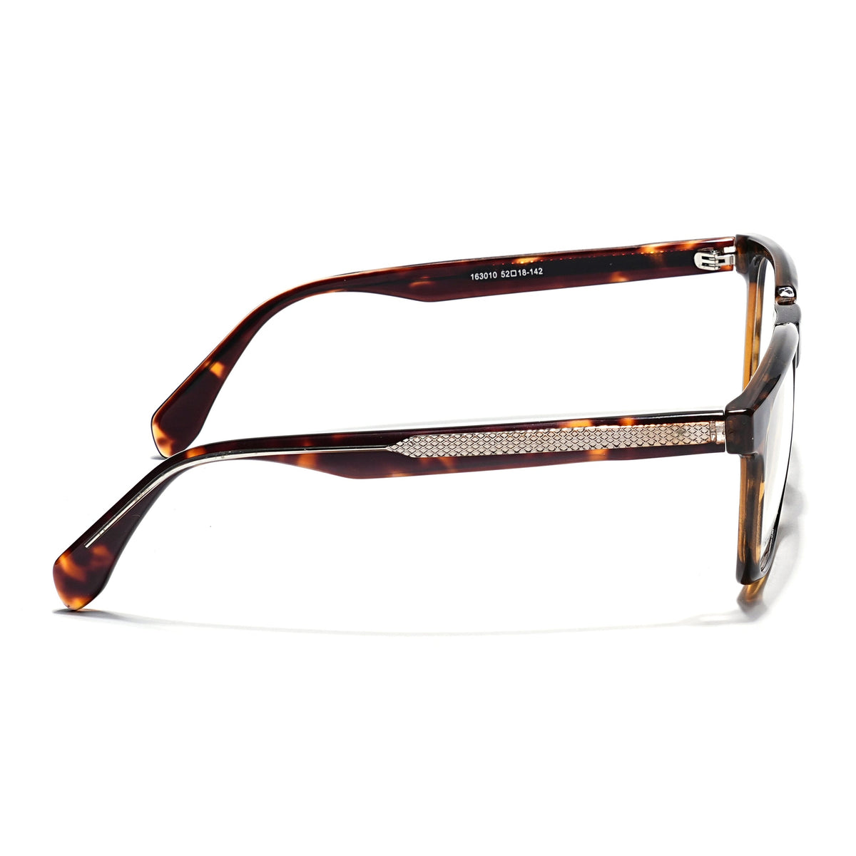 Eyejack Demi Brown Wayfarer Eyeglasses for Men & Women (163010FCL2312)