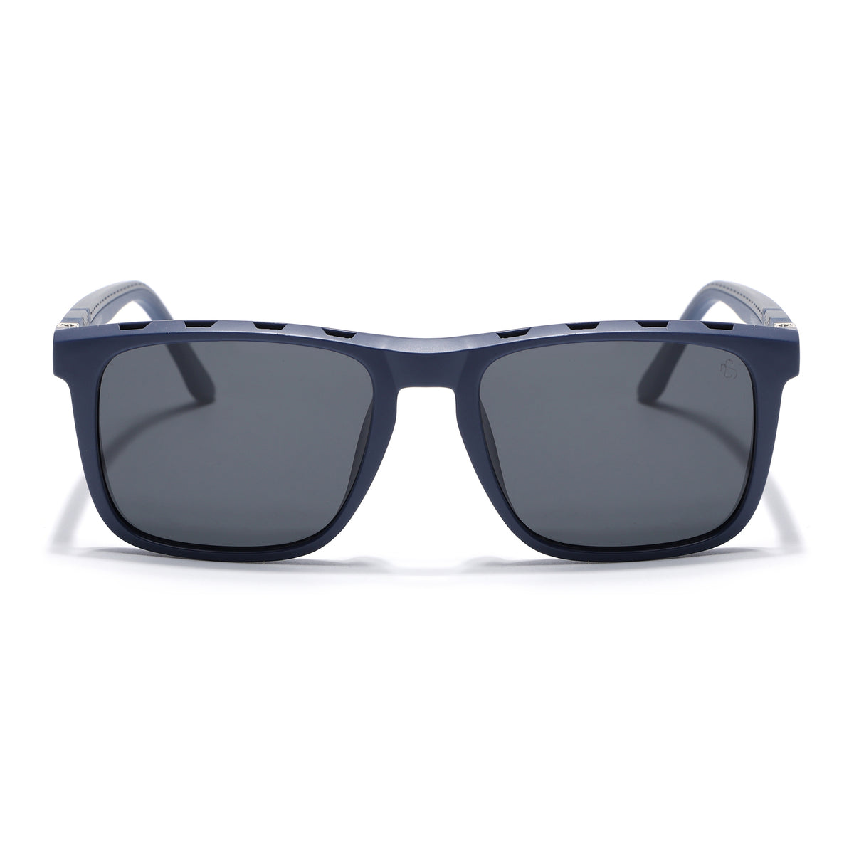 Eyejack Blue Wayfarer Polarized Sunglasses for Men & Women (17013PCL2136)